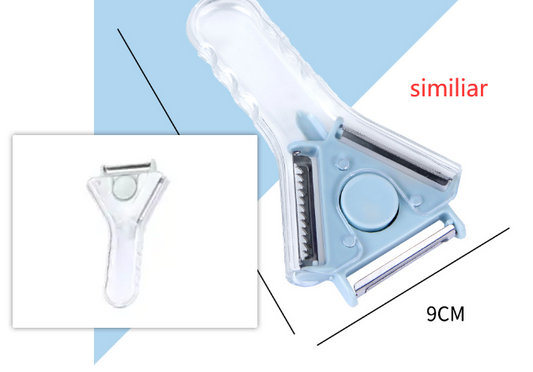 3-in-1 Stainless Steel Vegetable Peeler for Kitchen