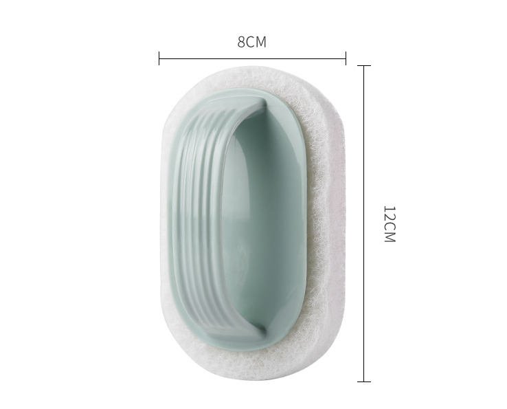 Household Cleaning Brush with Decontamination Sponge