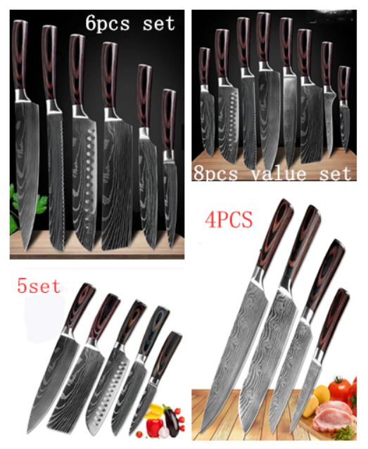 Carpenter's Special 23-Piece Chef Knife & Kitchen Knife Set